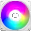 CoolerMaster Sickleflow Edge 120 Case Fan με ARGB Φωτισμό και Σύνδεση 3-Pin / 4-Pin PWM Λευκό