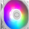 CoolerMaster Sickleflow Edge 120 Case Fan με ARGB Φωτισμό και Σύνδεση 3-Pin / 4-Pin PWM Λευκό