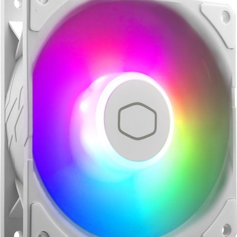 CoolerMaster Sickleflow Edge 120 Case Fan με ARGB Φωτισμό και Σύνδεση 3-Pin / 4-Pin PWM Λευκό