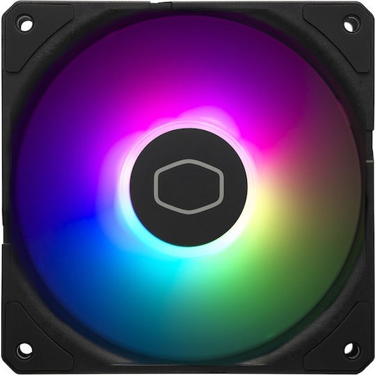 CoolerMaster SickleFlow Edge 120 Case Fan με ARGB Φωτισμό και Σύνδεση 3-Pin / 4-Pin PWM 3τμχ