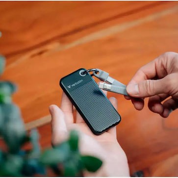 Verbatim Pocket USB 3.2 / USB-C Εξωτερικός SSD 1TB M.2 Black/Grey