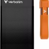 Verbatim Pocket USB 3.2 / USB-C Εξωτερικός SSD 2TB M.2 Black/Orange