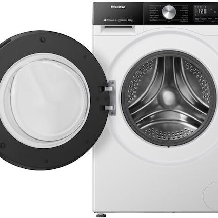 Hisense Πλυντήριο-Στεγνωτήριο Ρούχων 8kg/5kg Ατμού 1400 Στροφές με Wi-Fi