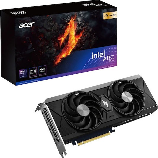 Acer ARC B570 10GB GDDR6 Nitro OC Κάρτα Γραφικών