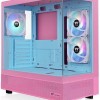 Thermaltake View 270 Plus TG ARGB Midi Tower Κουτί Υπολογιστή με Πλαϊνό Παράθυρο Bubble Pink