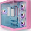 Thermaltake View 380 TG ARGB Gaming Midi Tower Κουτί Υπολογιστή με Πλαϊνό Παράθυρο Bubble Pink