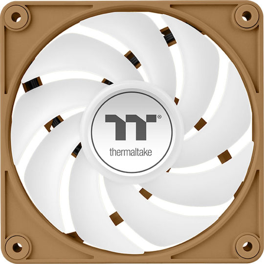 Thermaltake CT120 EX Case Fan με ARGB Φωτισμό και Σύνδεση 3-Pin / 4-Pin PWM 3τμχ Gravel Sand