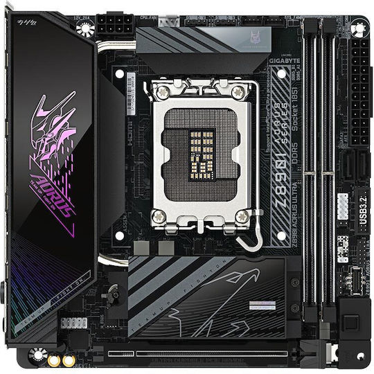 Gigabyte Z890I Aorus Ultra Wi-Fi Motherboard Mini ITX με Intel 1851 Socket