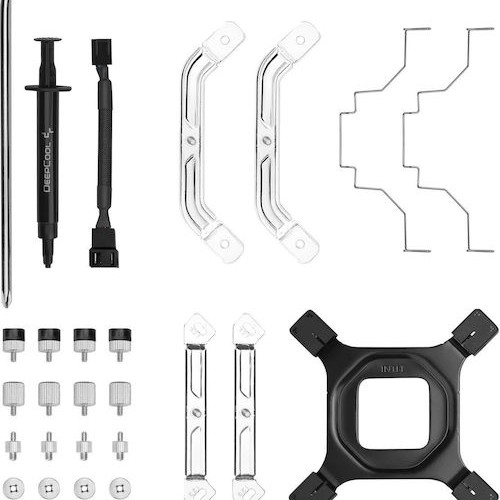 Deepcool AK500 Digital Pro Ψύκτρα Επεξεργαστή για Socket AM4/AM5/1200/115x/1700 Λευκή