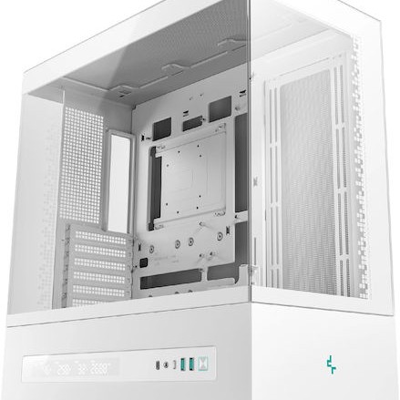 Deepcool CH690 Digital Midi Tower Κουτί Υπολογιστή με Πλαϊνό Παράθυρο Λευκό
