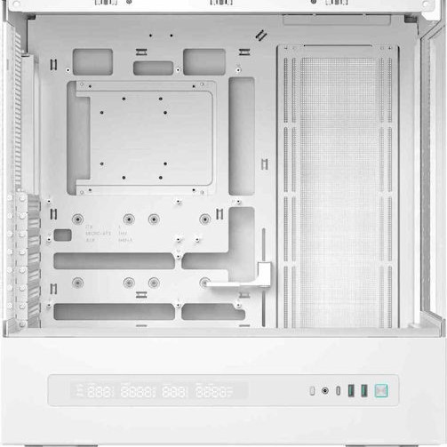 Deepcool CH690 Digital Midi Tower Κουτί Υπολογιστή με Πλαϊνό Παράθυρο Λευκό