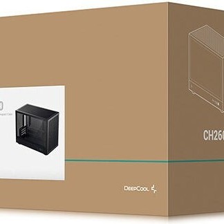 Deepcool CH260 Gaming Micro Tower Κουτί Υπολογιστή με Πλαϊνό Παράθυρο Μαύρο