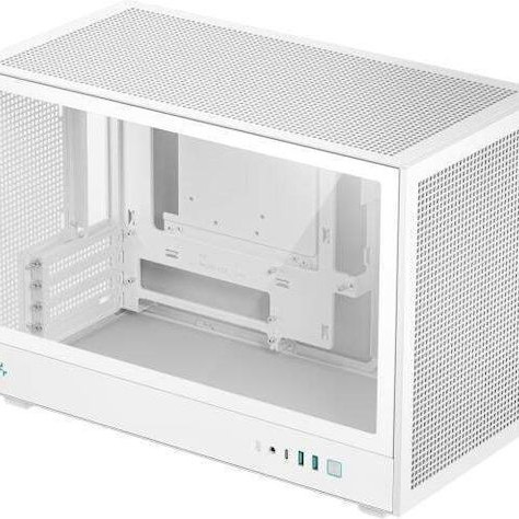 Deepcool CH260 Gaming Micro Tower Κουτί Υπολογιστή με Πλαϊνό Παράθυρο Λευκό