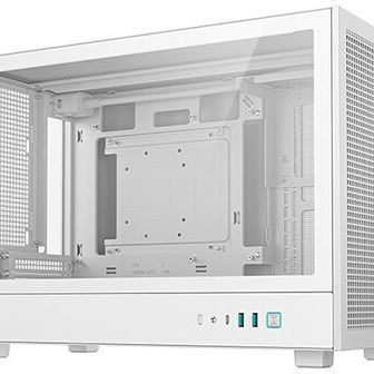 Deepcool CH260 Gaming Micro Tower Κουτί Υπολογιστή με Πλαϊνό Παράθυρο Λευκό