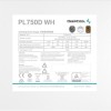 Deepcool PL750D rev. 2.0 750W Λευκό Τροφοδοτικό Υπολογιστή Full Wired 80 Plus Bronze