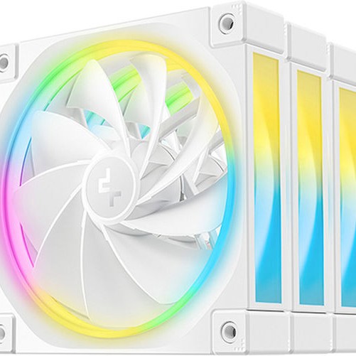 Deepcool FL12R WH Case Fan 120mm 3τμχ Λευκό