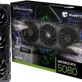 Gainward GeForce RTX 5080 16GB GDDR7 Phantom Κάρτα Γραφικών
