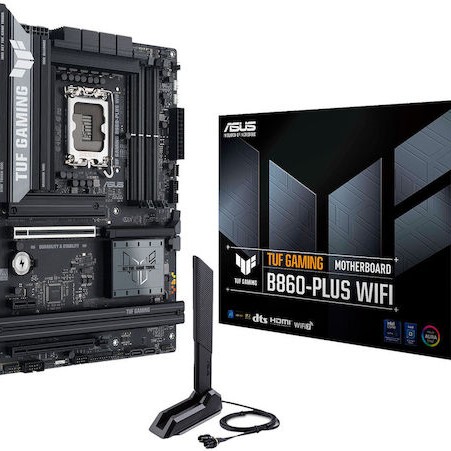 Asus TUF Gaming B860-Plus WIFI Motherboard ATX με Intel 1851 Socket 90MB1JL0-M0EAY0