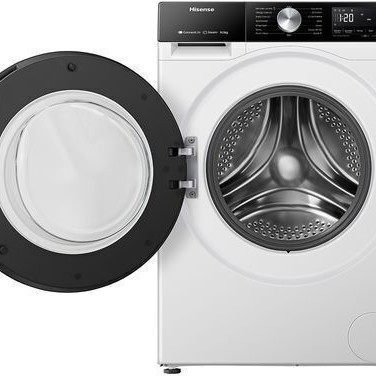 Hisense Πλυντήριο Ρούχων 10.5kg με Τεχνολογία Ατμού 1400 Στροφών Auto Wash WF3S1043BW3