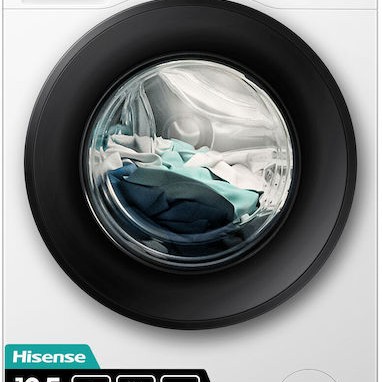 Hisense Πλυντήριο Ρούχων 10.5kg με Τεχνολογία Ατμού 1400 Στροφών Auto Wash WF3S1043BW3
