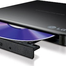 Hitachi-LG Data Storage Εξωτερικός Οδηγός Εγγραφής/Ανάγνωσης CD/DVD για Laptop / Desktop Μαύρο