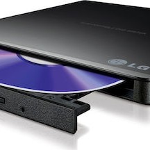 Hitachi-LG Data Storage Εξωτερικός Οδηγός Εγγραφής/Ανάγνωσης CD/DVD για Laptop / Desktop Μαύρο