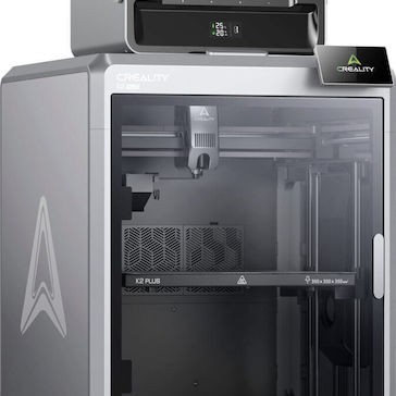 Creality3D K2 Plus Combo with CFS Kit Αυτόνομος 3D Printer με Σύνδεση Ethernet / USB