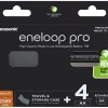 Panasonic Eneloop Pro With Battery Case Επαναφορτιζόμενες Μπαταρίες AA Ni-MH 2500mAh 1.2V 4τμχ