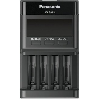 Panasonic Eneloop Professional BQ-CC65 USB Φορτιστής 4 Μπαταριών Ni-MH Μεγέθους AA/AAA