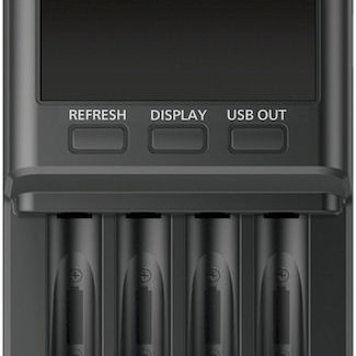 Panasonic Eneloop Professional BQ-CC65 USB Φορτιστής 4 Μπαταριών Ni-MH Μεγέθους AA/AAA