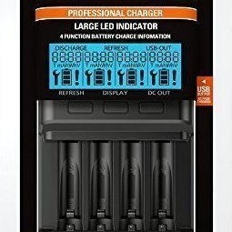 Panasonic Eneloop Professional BQ-CC65 USB Φορτιστής 4 Μπαταριών Ni-MH Μεγέθους AA/AAA