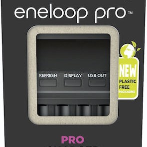 Panasonic Eneloop Professional BQ-CC65 USB Φορτιστής 4 Μπαταριών Ni-MH Μεγέθους AA/AAA