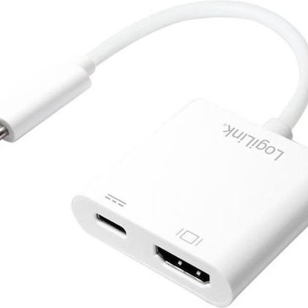 LogiLink USB-C male - HDMI/USB-C female (UA0257)