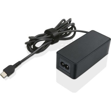 Lenovo USB-C Φορτιστής Laptop 65W 20V με Αποσπώμενο Καλώδιο Τροφοδοσίας