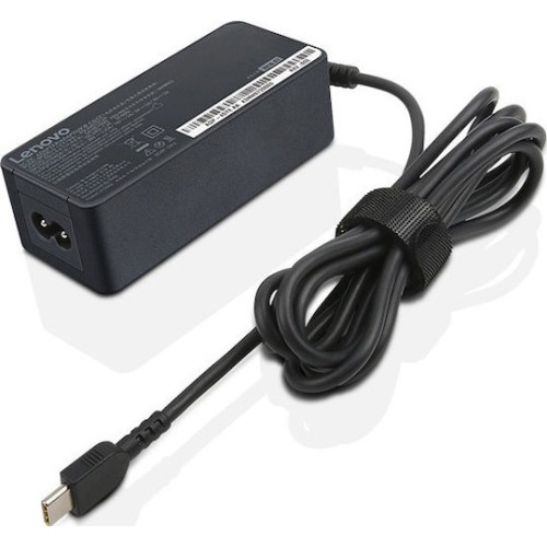 Lenovo USB-C Φορτιστής Laptop 65W 20V με Αποσπώμενο Καλώδιο Τροφοδοσίας