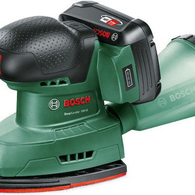 Bosch Easysander Τριβείο Δέλτα 18V 1x2Ah με Σύστημα Αναρρόφησης