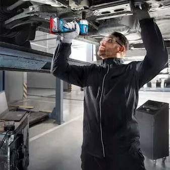 Bosch GDS 18V-350 Professional Brushless Μπουλονόκλειδο Μπαταρίας 18V Solo με Υποδοχή 1/2