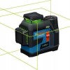 Bosch GLL 12V-100-33 CG Γραμμικό Αλφάδι Laser Πράσινης Δέσμης με Εύρος Εργασίας 100m