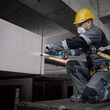 Bosch GWS 18V-8 Τροχός 125mm Μπαταρίας Brushless 18V Solo