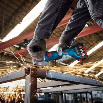 Bosch GWS 18V-8 Τροχός 125mm Μπαταρίας Brushless 18V Solo