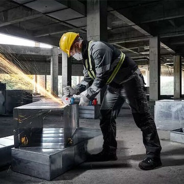 Bosch GWS 18V-8 Τροχός 125mm Μπαταρίας Brushless 18V Solo