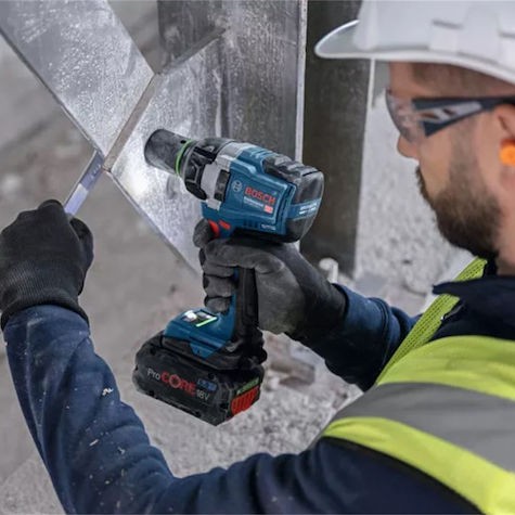 Bosch GDS 18V-750 C Μπουλονόκλειδο Μπαταρίας 18V Solo