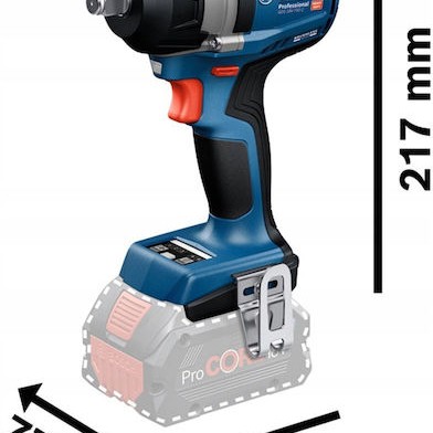 Bosch GDS 18V-750 C Μπουλονόκλειδο Μπαταρίας 18V Solo με Υποδοχή 1/2