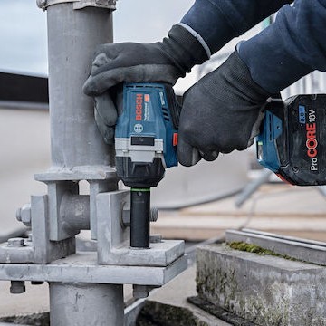 Bosch GDS 18V-750 C Μπουλονόκλειδο Μπαταρίας 18V Solo με Υποδοχή 1/2