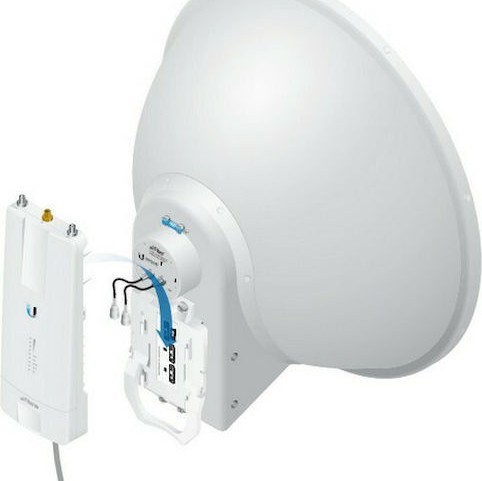 Ubiquiti airFiber X 5G23-S45 Εξωτερική Κεραία WiFi Παραβολική 23dBi με σύνδεση Ethernet