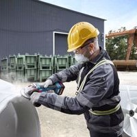 Bosch GWS Τροχός 125mm Μπαταρίας 18V Solo