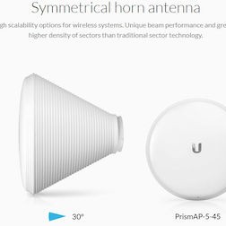 Ubiquiti PrismAP-5-45 Εξωτερική Κεραία WiFi Sectorial 15.5dBi