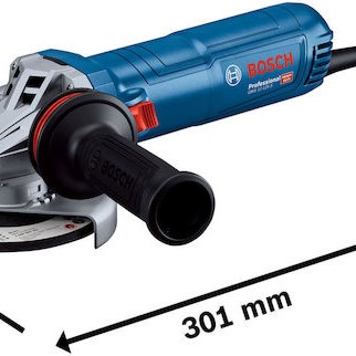 Bosch GWS 12-125 S Τροχός 125mm Ρεύματος 1200W με Ρύθμιση Στροφών