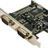 LogiLink Κάρτα PCIe σε 2 θύρες RS232 DB9 Serial