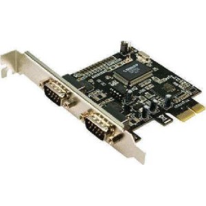 LogiLink Κάρτα PCIe σε 2 θύρες RS232 DB9 Serial